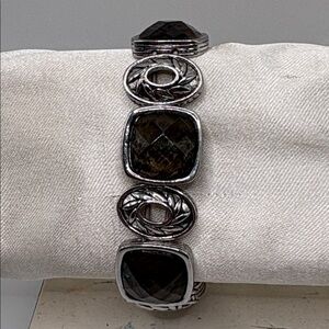 Napier Gray Stretch Bracelet